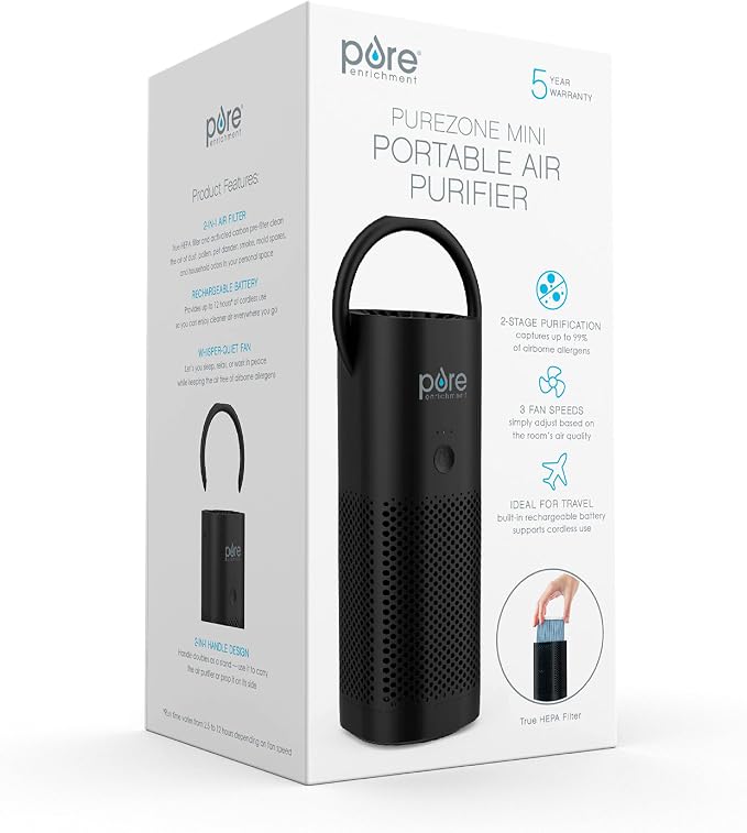 Pure Enrichment PureZone Mini Portable Air Purifier