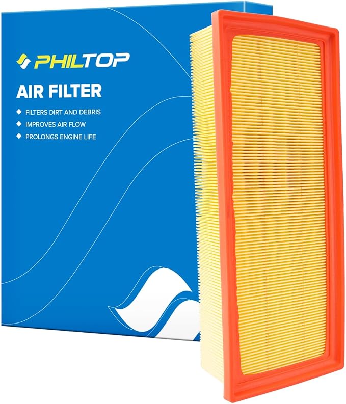 PHILTOP Engine Air Filter, CA10522 Compatible