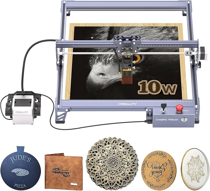 Creality 72000mW Output Power Laser Engraver, Falcon Pro 10W