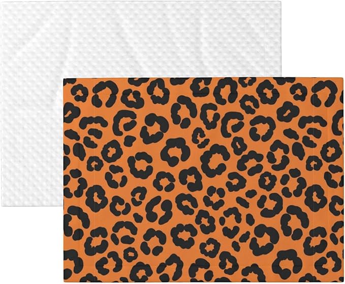 Reversible Pet Blanket for Sofa Protection Pet Comfort, Cheetah Leopard Wood, Double Sided Design with Cozy Nubby Nap Side and Durable Smooth Play Side