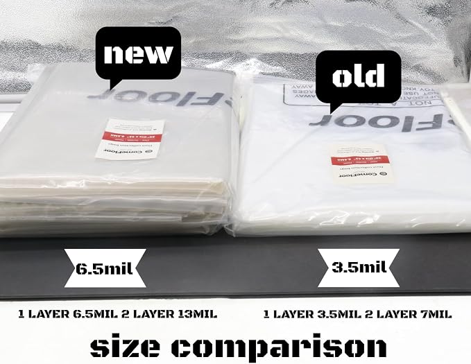6.5Mil Clear Plastic Dust Collector Bags