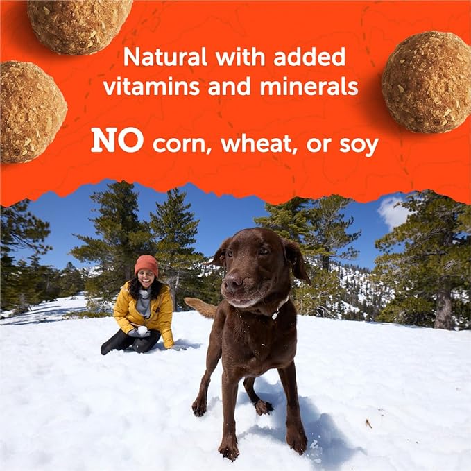 Zuke’s Adventure Bites Pet Treats for Dogs, Soft Dog Treats with Real Peanut Butter and Oats - 6 oz. Pouch