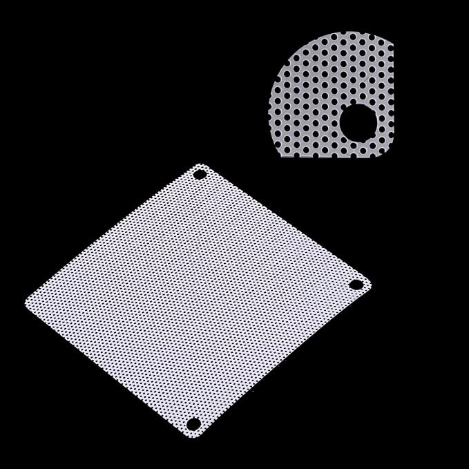 MECCANIXITY 140mm Computer Fan Filter Grills PVC Mesh Dustproof Case Cover
