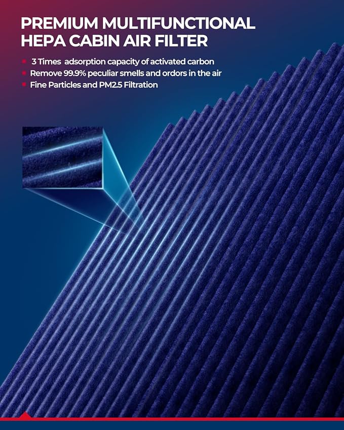 KAX Premiun Cabin Air Filter CF10136 Replacement