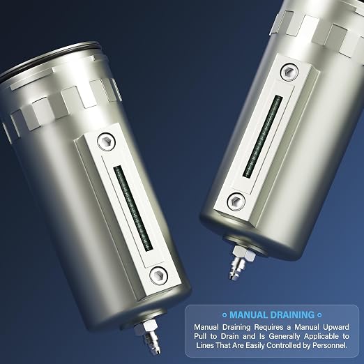 TAILONZ PNEUMATIC 0-240PSI 1/2 Inch NPT Industrial Grade 4 Stage Air Drying