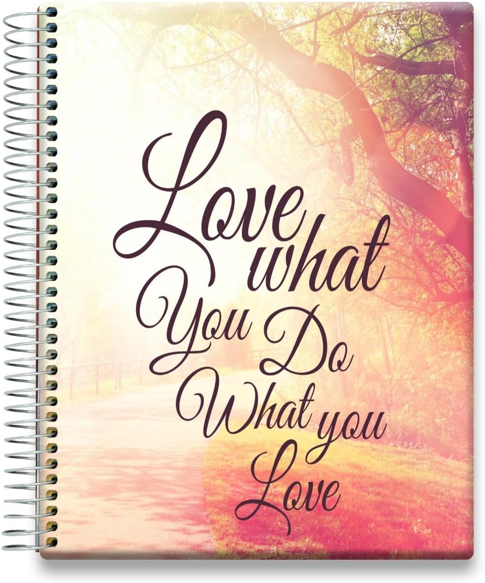 2027 Planner Weekly and Monthly 8.5x11 Hardcover 15 Months