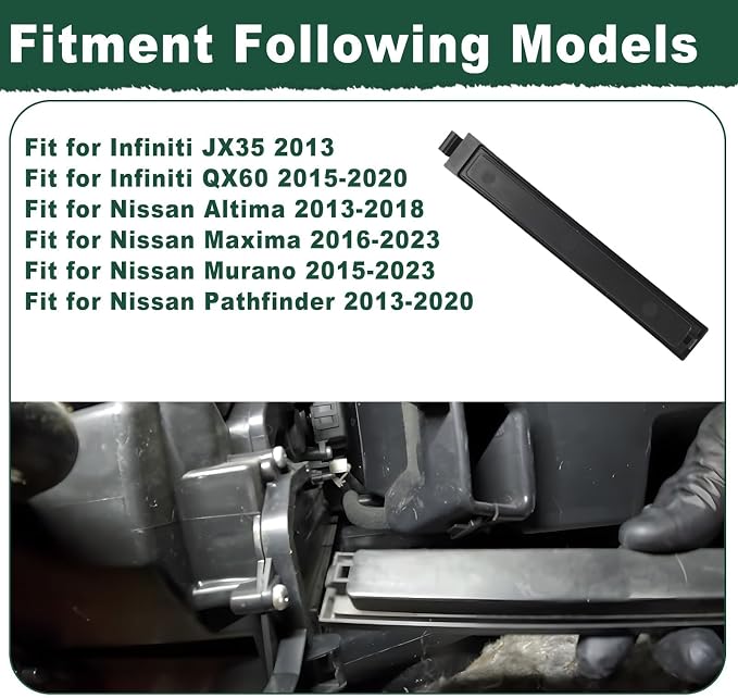27276-3JC1A Cabin Air Filter Cover Door Fit