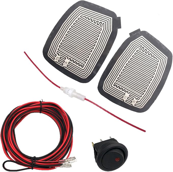 12V Car Rear Mirror Heater, Electric Glass Heating Demister Fast Heat Side