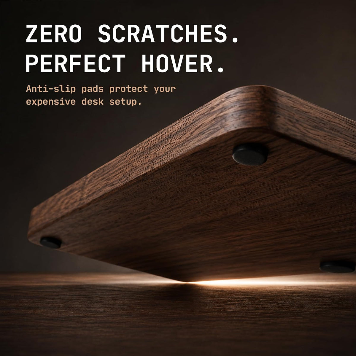 Solid Black Walnut EDC Dump Tray - Premium Valet Tray for Men, Minimalist Geek Desk Setup Accessory & Nightstand Catchall Organizer (9.8" x 5.9")