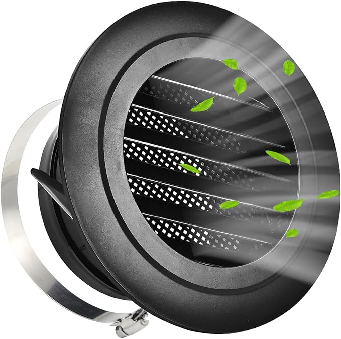 Soffit Vents 4 Inch, Round Exhaust Air Vent Cover