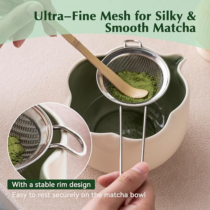 Matcha Set, Sifter and other Matcha Tools
