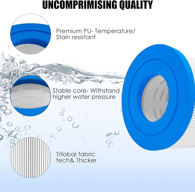Hot Tub Filter Replacement Repalces Watkins 31489, 73250 Hot Spring Tri