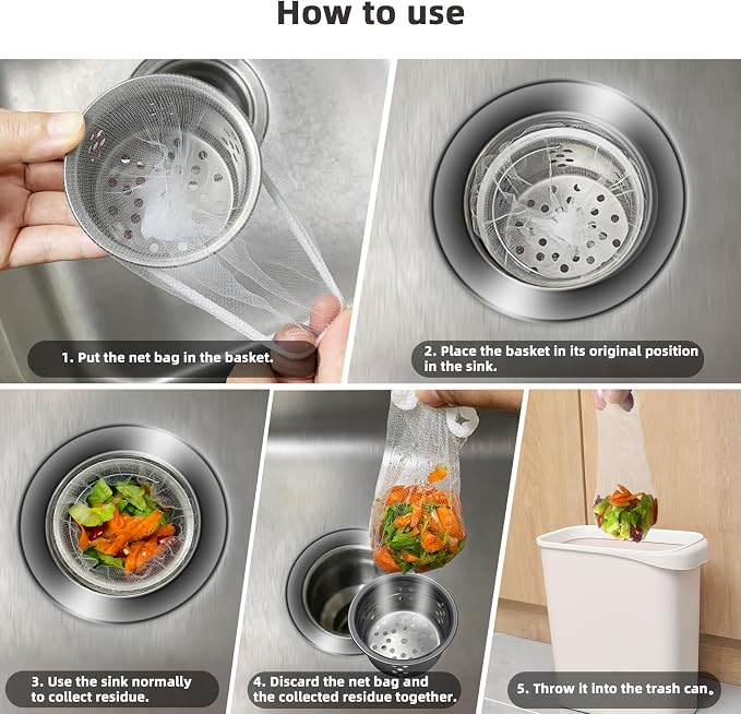 XMALL Disposable Residue Filtering Bag 200 PCS，Suitable