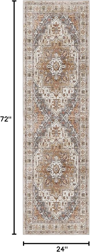 Madane Washable Runner Rug