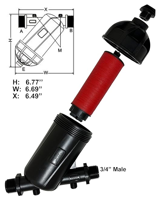 Drip Irrigation Filter 1 inch Disk Y Filter