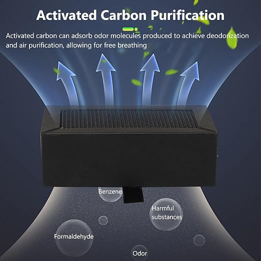 3D Printer Activated Carbon Air Filter Cartridge