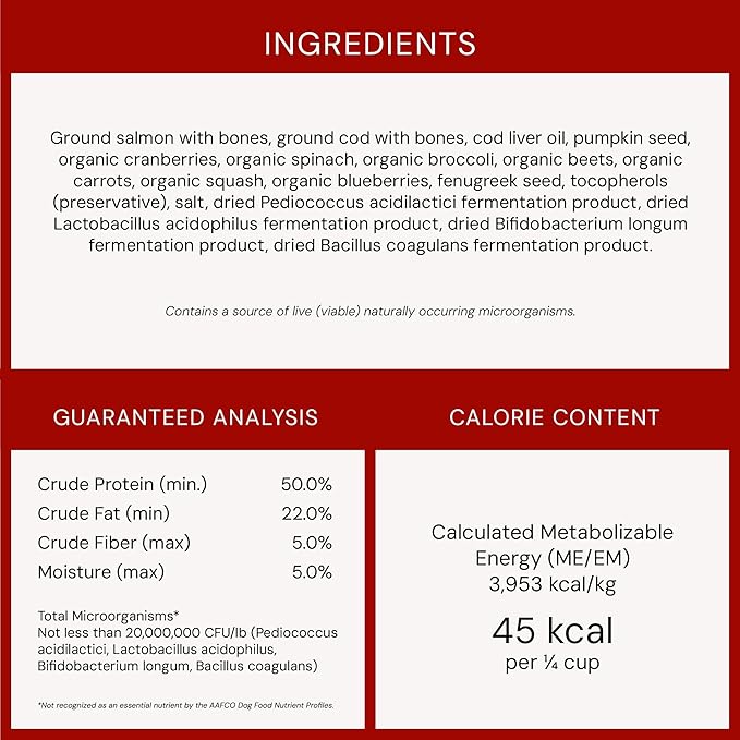 Stella & Chewy's Freeze-Dried Raw Salmon & Cod Meal Mixers- Dog Food Topper and Mixer - Made with 95% Wild-Caught Salmon & Cod, Organs & Bone - Perfect for Picky Eaters - Grain-Free - 18 oz
