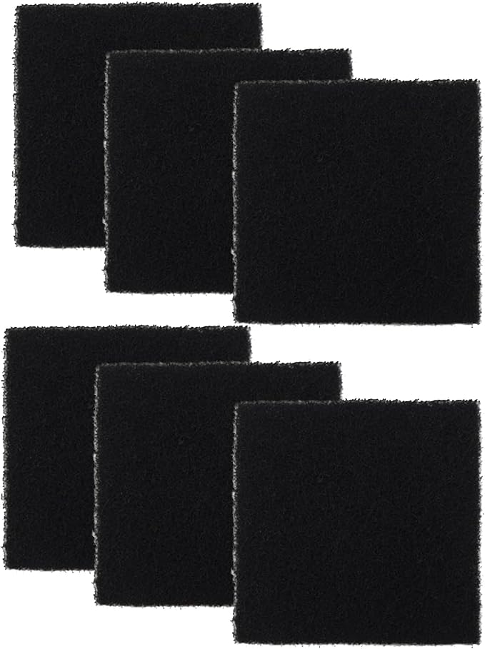 6 Pack Activated Carbon Filters Compatible