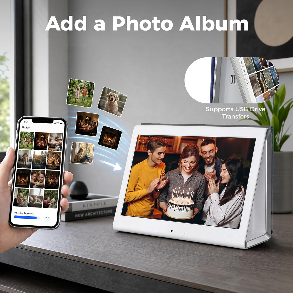 2026 Smart Digital Calendar No Subscription Electronic Calendar
