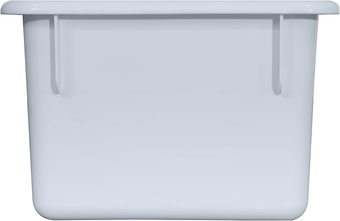 Wood Designs Cubby Storage Bin, Heavy Duty Plastic Containers