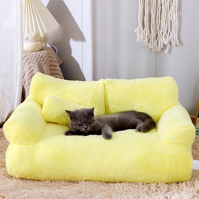 Dog Puppy Couch Base Detachable Cover Sofa for Small to Pets Creative Pet Bed Cute Nest Pet Dog Bed Puppy Cushion Mat Dog Sofa Beds for Small Dogs