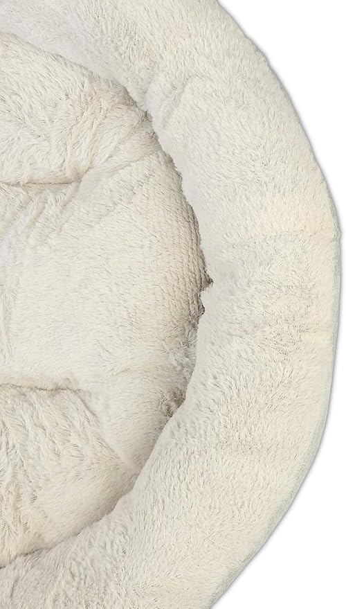 American Kennel Club AKC 3158- Green AKC Casablanca Round Solid Pet Bed, Green for All Dog Breeds and Sizes
