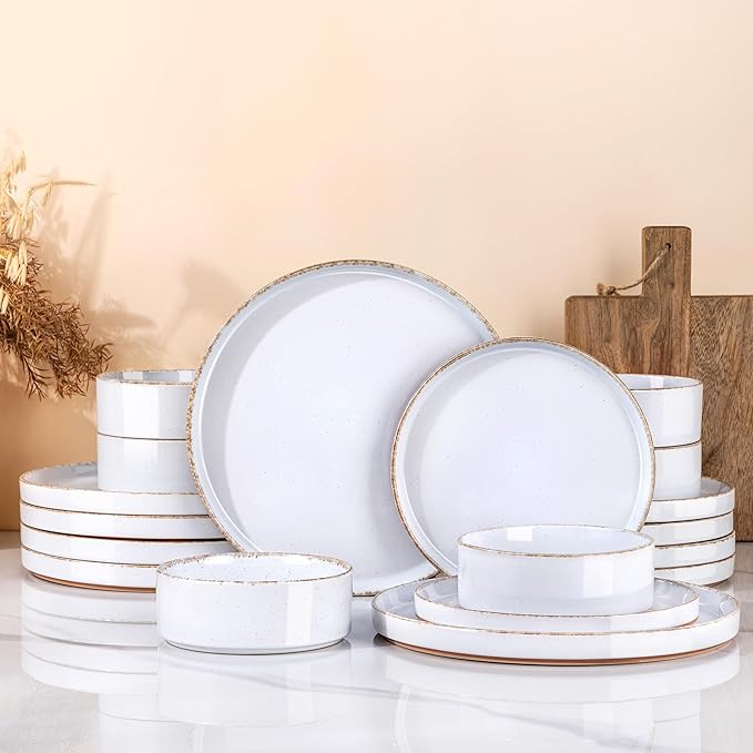 AmorArc Stoneware Dinnerware Sets