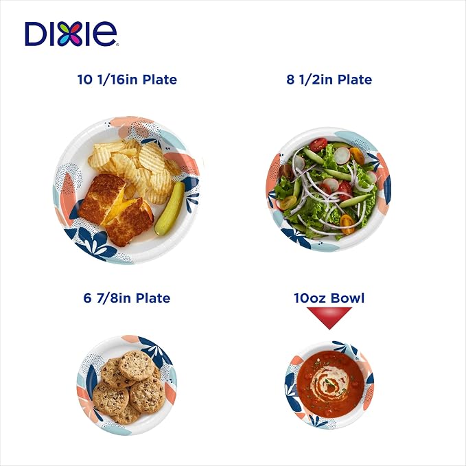 Dixie Paper Bowls, 10 Ounce