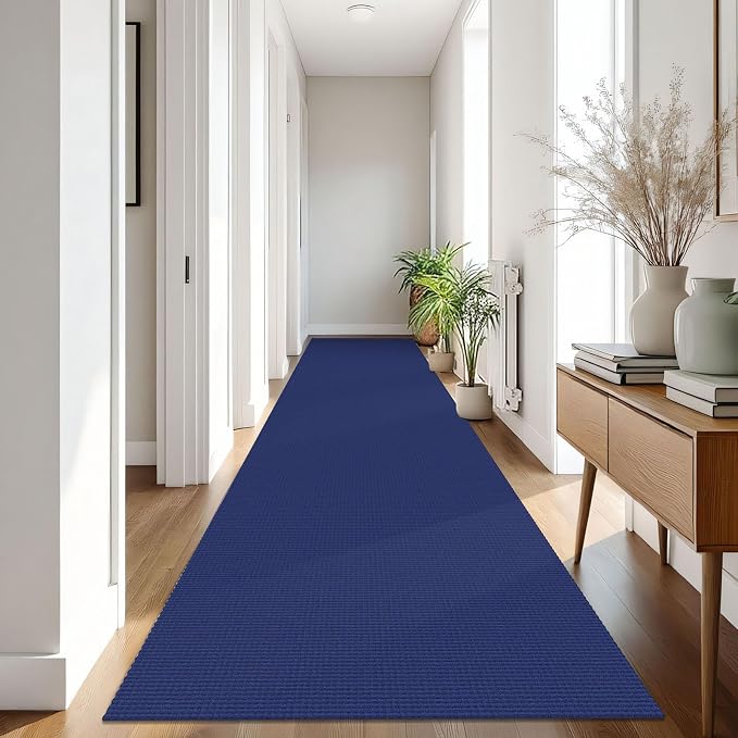 IOHOUZE Washable Exrea Long Hallway Runner Rug 3x16 Non Slip Rubber Backed