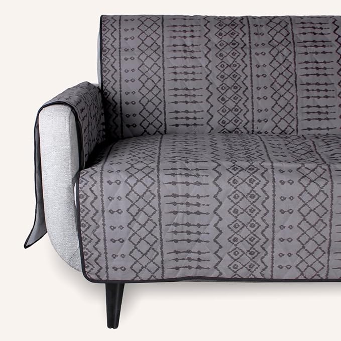 Molly Mutt 2-Seater Non-Slip Furniture Protector and Couch Cover for Dogs & Pets – Durable 100% Cotton Canvas and Non-Toxic Materials - 55” Wide x 78” Long