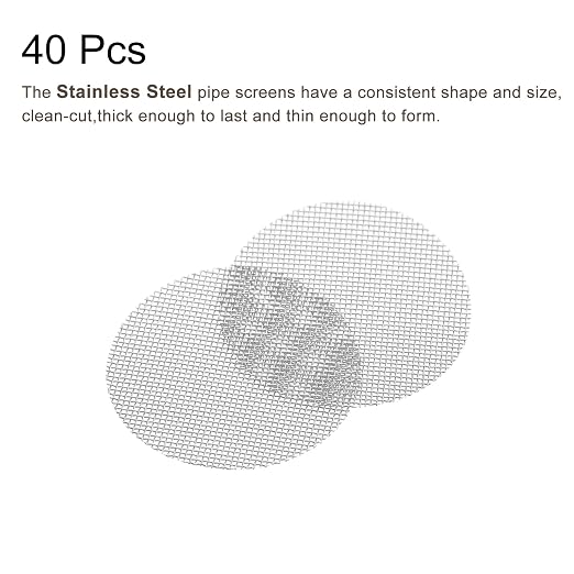 MECCANIXITY Pipe Screen Stainless Steel Screens, 3/4 Inch Diameter