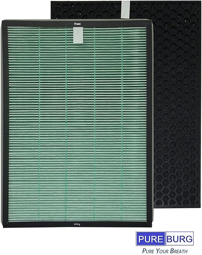 PUREBURG Replacement Filter Set Compatible