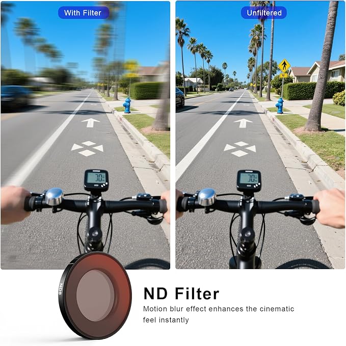 Haoge Filter Set for Insta360 GO Ultra, Includes CPL, and Screen Protector