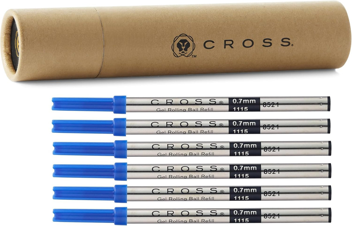 Cross Rollerball Refills for Selectip Rollerball Pens 6ct/pk (New Version)