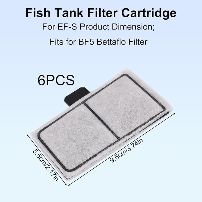 6pcs Filter Cartridges Compatible