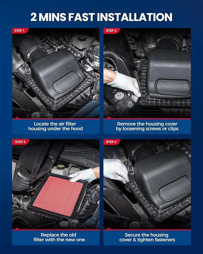 KAX Engine Air Filter CA11895 Compatible
