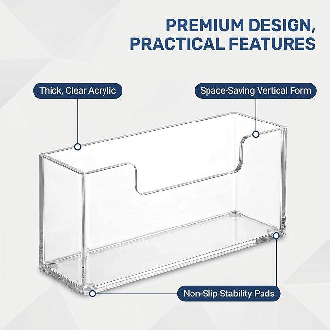Acrylic Guest Towel Holder