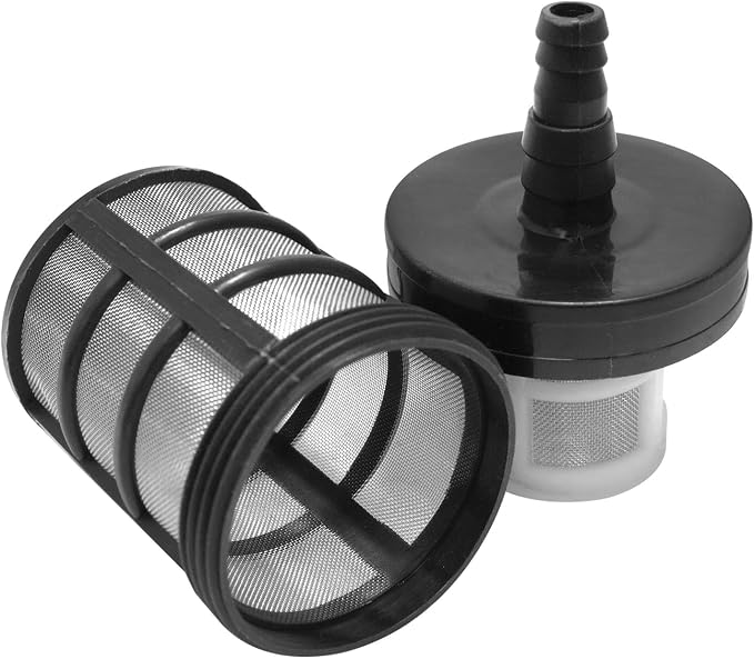 Diameter 3/8 "to 1/2" stainless steel filter upgraded double-layer filter