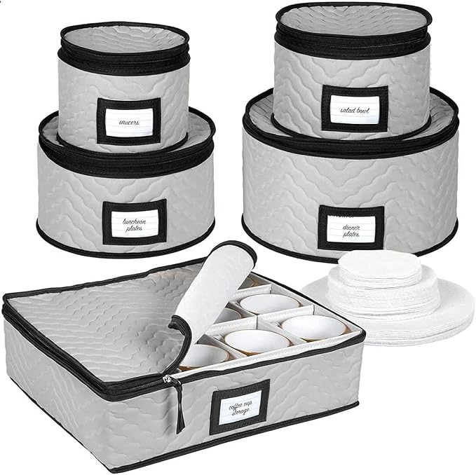 China Storage Containers 5-Piece Set Moving Boxes, Quilted Microfiber |
