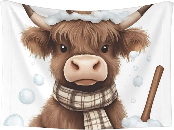 Waterproof Dog Blanket Soft Pet Blanket for Puppy Cat, Fleece Cat Throw Blankets for Furniture Bed Couch Sofa Reversible - Cow