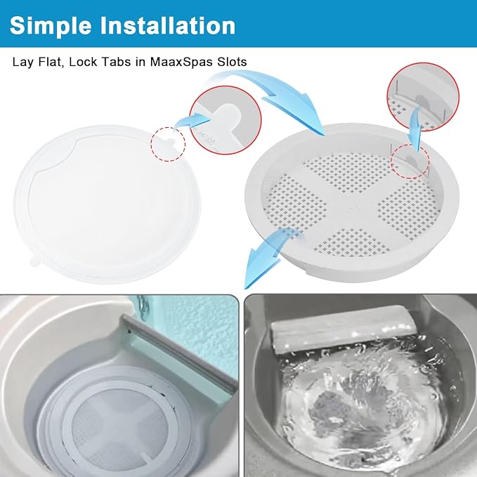 Spa First Filter Replacement 6-Pack, Compatible