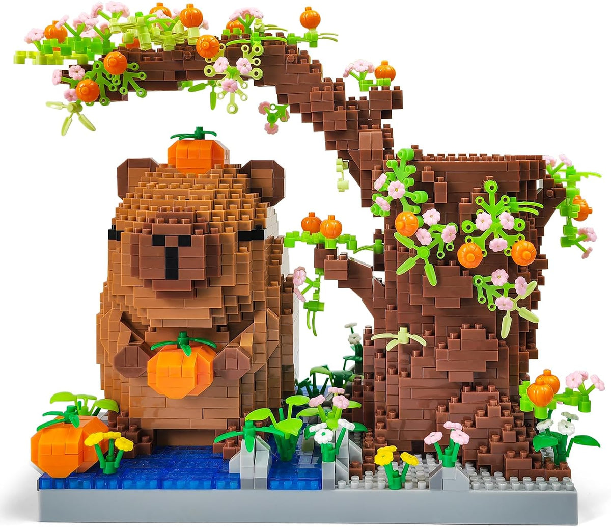 Capybara Micro Mini Building Block Pen Holder Kit 1880PCS