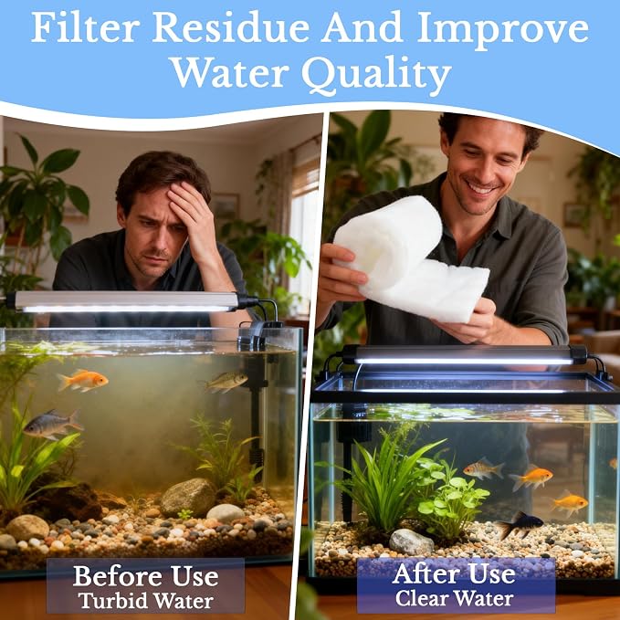MAQIHAN Aquarium Filter Pad