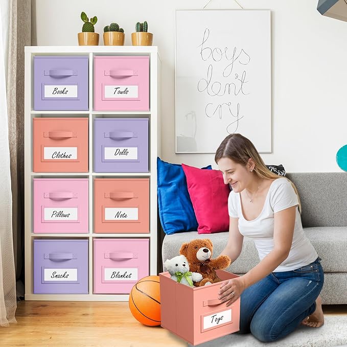 10 Pcs Fabric Storage Cubes