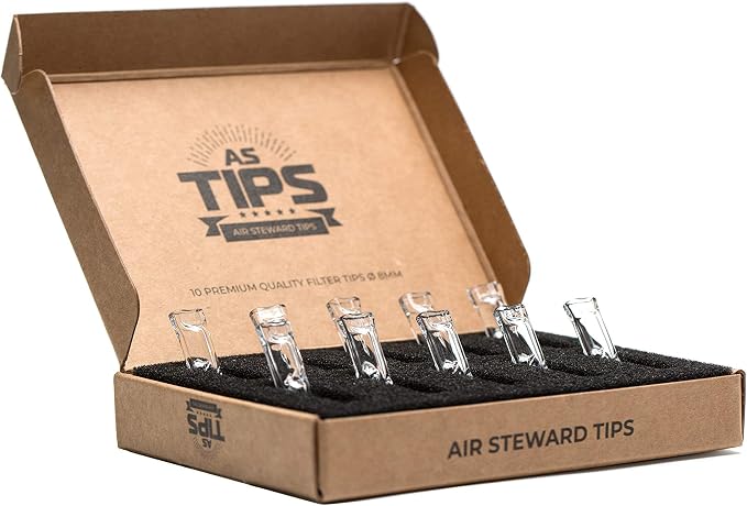 Premium Quality Glass Cigarette Rolling Filter Tips
