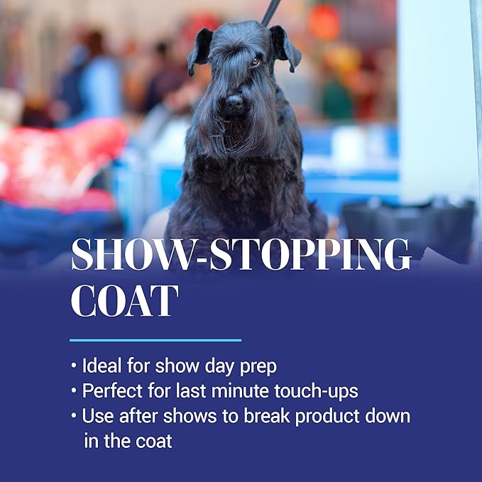 Chris Christensen Just Divine Dog Brushing Spray Concentrate, Groom Like a Professional, Prevents Brushing Damage, Light Detangler, All Coat Types, Made in USA, 16oz