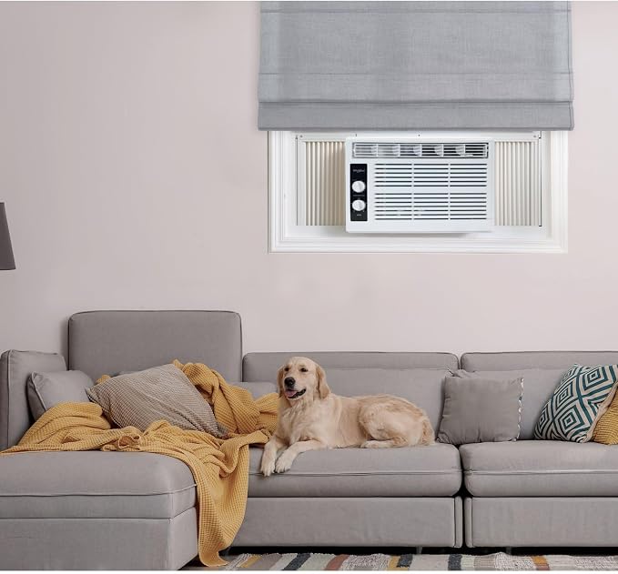 Whirlpool 5, 000 BTU 115V Window Air Conditioner & Dehumidifier