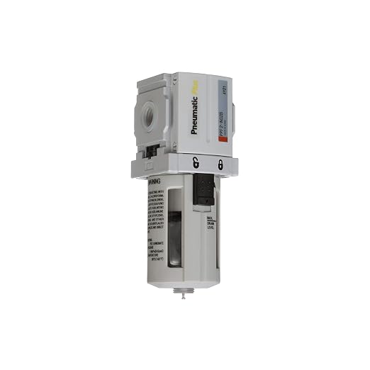 PneumaticPlus PPF2-N02B Miniature Compressed Air Particulate Filter 1/4" NPT