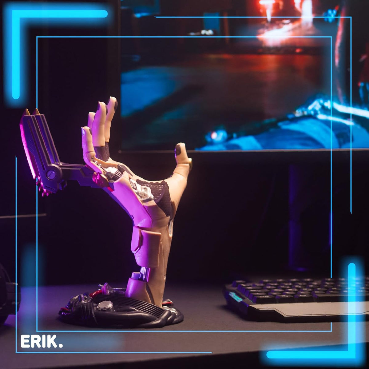 Grupo Erik Cyberpunk Gaming Controller Holder | Gaming Equipment