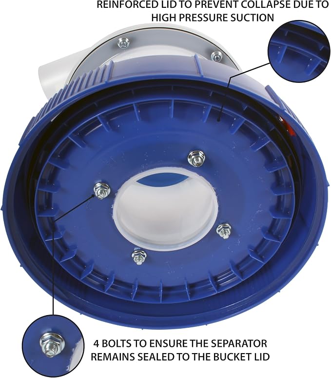 Assembled Quick Click Dust Separator